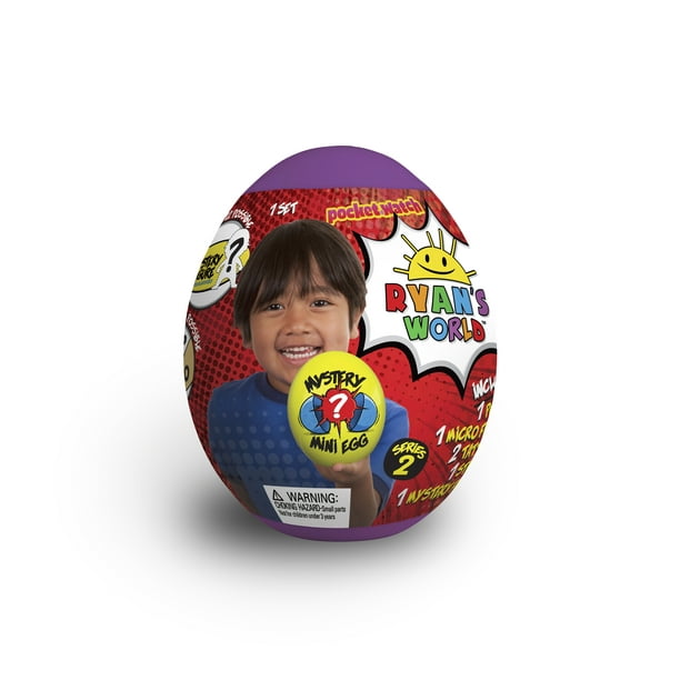 Ryan's World Mini Mystery Surprise Blue Egg Easter 